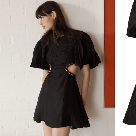 NWT Aje 8 Monica Chain Link Mini Dress - Picture 8 of 9